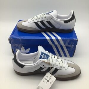 Adidas Samba OG W White Black Gum Bottom Womens Shoes Sneakers IG9030 SIze 7 New